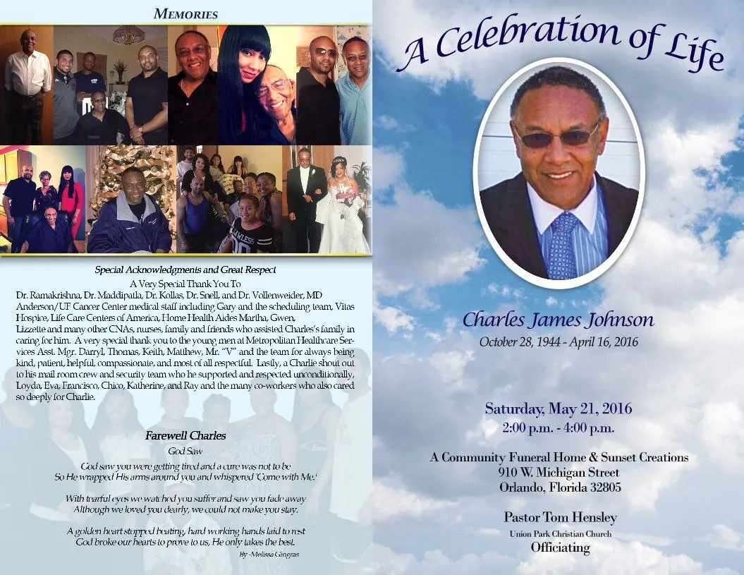 Memorial program